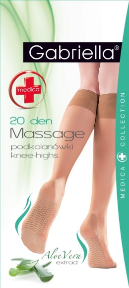 G-PODKOLANÓWKI MEDICA MASSA 20 den CODE 502 BEIGE