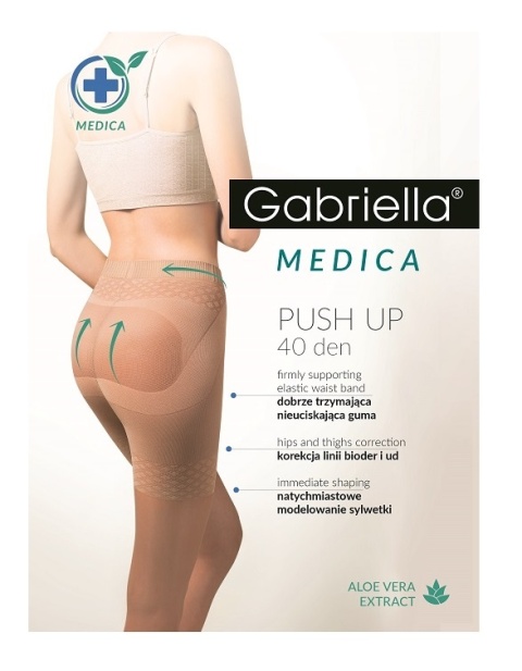 G-RAJSTOPY MEDICA PUSH-UP 40 den 3 BEIGE CODE 128
