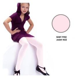 KN-RAJSTOPY AGATKA 104-110 BABY PINK DR0002