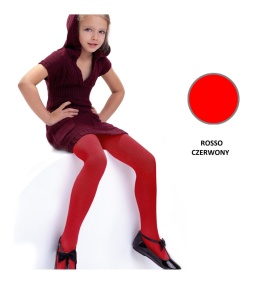 KN-RAJSTOPY AGATKA 122-128 ROSSO DR0002