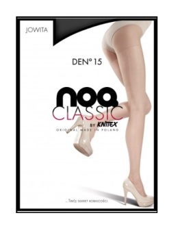 KN-RAJSTOPY LYCRA 15 den. JOWITA 5 - XL NATUREL