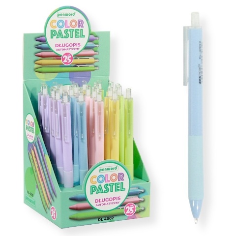 PH-3079 DŁUGOPIS KOLOR PASTEL DL-4002