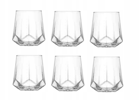 231339 KPL 6 SZKLANEK 400 CC WHISKY VALERIA