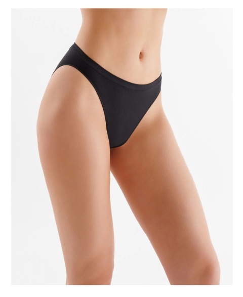 G-MAJTKI SEAMLESS HI-LEG BRIEFS L CZARNE CODE S111