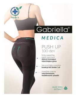 G-RAJSTOPY MEDICA PUSH-UP 100 den. 4 NERO CODE 171