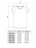 SC-PKK-0117 T-SHIRT BŁĘKITNY 110-116 cm