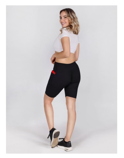 SC-ULK-0002 LEGINSY DAMSKIE ŚREDNIE CZARNE XXL