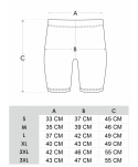 SC-ULK-0002 LEGINSY DAMSKIE ŚREDNIE CZARNE XXL