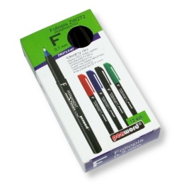 Foliopis Permanentny Czarny 0.7 mm ZW272 F | PENWORD