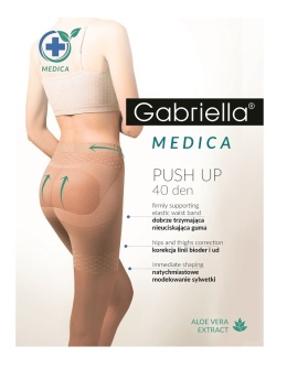 G-RAJSTOPY MEDICA PUSH-UP 40 den 4 GAZELA CODE 128
