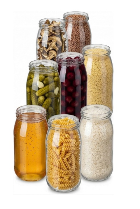 Słoiki na Przetwory Miód 815ml fi 82 Komplet 8 sztuk to-815