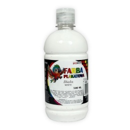 Farba Plakatowa 500 ml Biała FP-03 | Penword