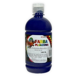 Farba Plakatowa 500 ml Ciemnoniebieska FP-09 | Penword