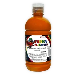 Farba Plakatowa 500 ml Pomarańczowa FP-11 | Penword