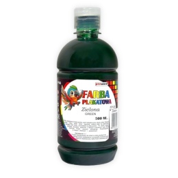 Farba Plakatowa 500 ml Zielona FP-06 | Penword
