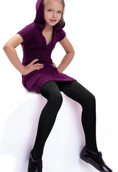 RAJSTOPY DZIECIĘCE AGATKA 104-110 NERO CZARNY DDR0002 , NOQ KNITTEX RAJSTOPY DZIECIĘCE AGATKA 104-110 NERO CZARNY DDR0002 , NOQ KNITTEX