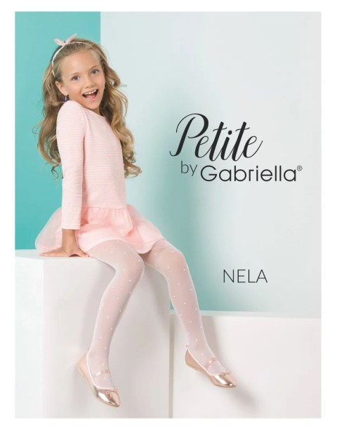 RAJSTOPY DZIECIĘCE NELA PETITE 4 BIANCO BIAŁE CODE 763 , GABRIELLA RAJSTOPY DZIECIĘCE NELA PETITE 4 BIANCO BIAŁE CODE 763 , GABRIELLA