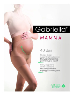 RAJSTOPY MAMMA 40 DEN 5 NERO CZARNY CODE 109 , GABRIELLA