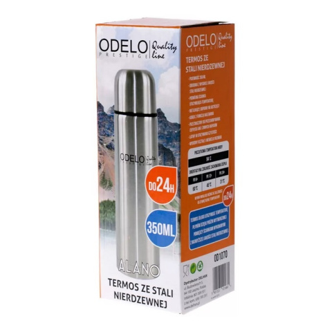 TERMOS ZE STALI NIERDZEWNEJ 0,35 L / 350 ML ALANO OD1070 , ODELO TERMOS ZE STALI NIERDZEWNEJ 0,35 L / 350 ML ALANO OD1070 , ODELO