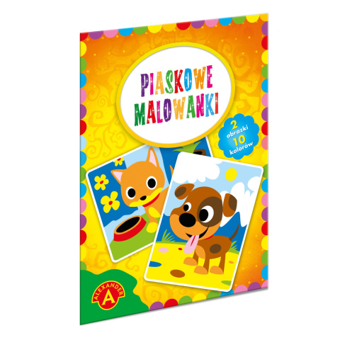 KOLOROWANKA PIASKOWE MALOWANKI PIESEK KOTEK , ALEXANDER KOLOROWANKA PIASKOWE MALOWANKI PIESEK KOTEK , ALEXANDER