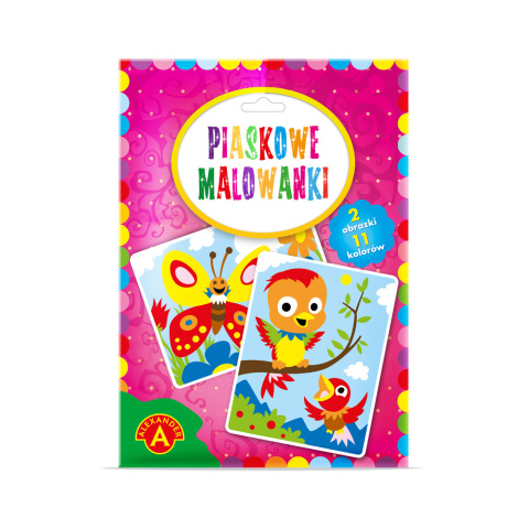 KOLOROWANKA PIASKOWE MALOWANKI PTASZKI MOTYLE , ALEXANDER KOLOROWANKA PIASKOWE MALOWANKI PTASZKI MOTYLE , ALEXANDER
