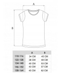 KOSZULKA DZIECIĘCA T-SHIRT BAWEŁNIANY GRANAT 146-152 cm , YOCLUB