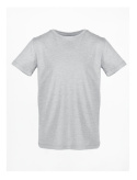 KOSZULKA DZIECIĘCA T-SHIRT BAWEŁNIANY SZARY 110-116 cm , YOCLUB