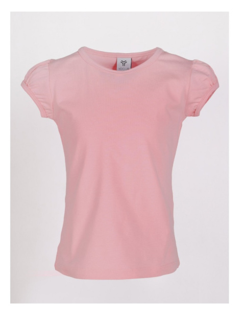 KOSZULKA DZIEWCZĘCA T-SHIRT BAWEŁNIANY BRUDNY RÓŻ 110-116 , YOCLUB KOSZULKA DZIEWCZĘCA T-SHIRT BAWEŁNIANY BRUDNY RÓŻ 110-116 , YOCLUB