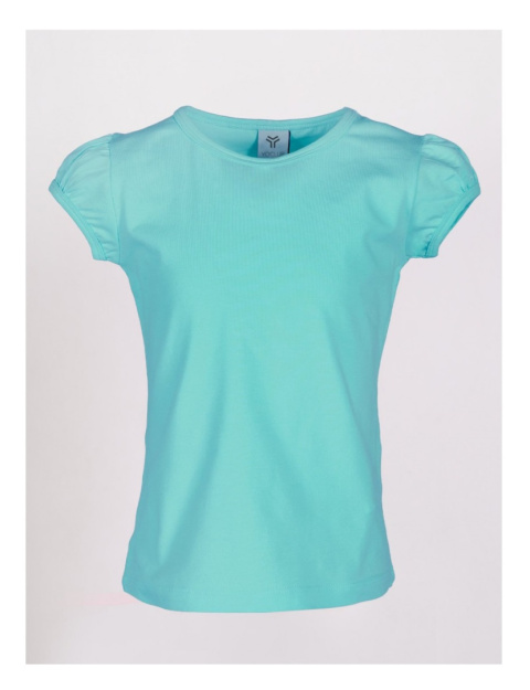 KOSZULKA DZIEWCZĘCA T-SHIRT BAWEŁNIANY TURKUS 110-116 , YOCLUB KOSZULKA DZIEWCZĘCA T-SHIRT BAWEŁNIANY TURKUS 110-116 , YOCLUB