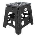 STOŁEK SKŁADANY TABORET ANTYPOŚLIZGOWY CZARNY 32 cm 150 kg A904029 , EASYFORM