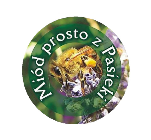 ZAKRĘTKI DO SŁOIKÓW FI 82 6 ZACZEPÓW MIÓD PROSTO Z PASIEKI M-1 KOMPLET 10 sztuk