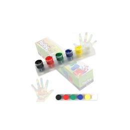 FARBY DO MALOWANIA RĘKOMA 6 KOLORÓW MF1834 , PENWORD