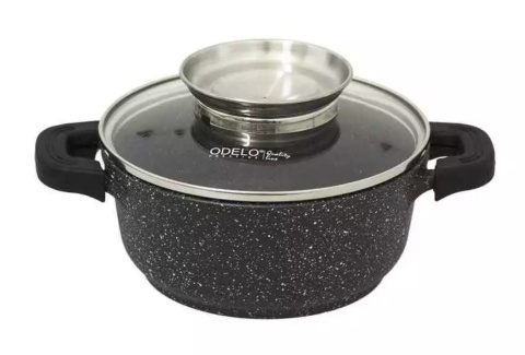 GARNEK GREBLON OKRĄGŁY 16 cm 1,0 L ESELA OD1980 , ODELO