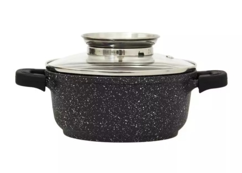 GARNEK GREBLON OKRĄGŁY 16 cm 1,0 L ESELA OD1980 , ODELO