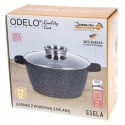 GARNEK GREBLON OKRĄGŁY 22 cm 2,5 L ESELA OD2127 , ODELO