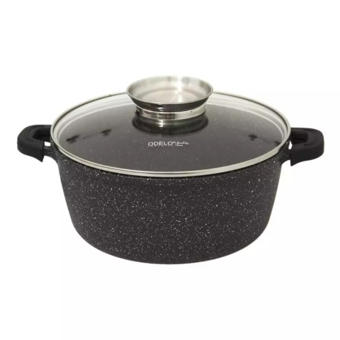 GARNEK GREBLON OKRĄGŁY 24 cm 3,0 L ESELA OD1983 , ODELO