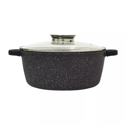 GARNEK GREBLON OKRĄGŁY 28 cm 5,0 L ESELA OD1984 , ODELO