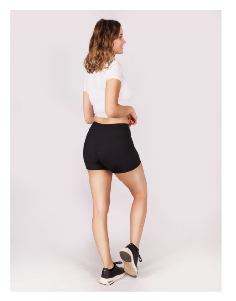 LEGGINSY LEGINSY KOLARKI DAMSKIE KRÓTKIE CZARNE M , YOCLUB