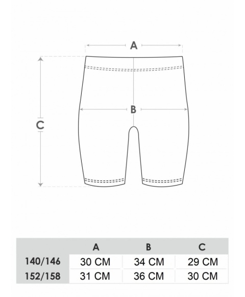 LEGGINSY LEGINSY KOLARKI DAMSKIE KRÓTKIE CZARNE M , YOCLUB