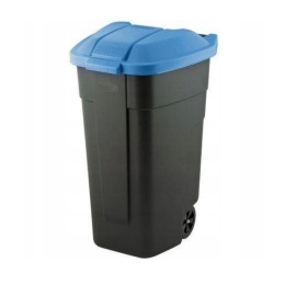 POJEMNIK KOSZ NA ODPADY NA KÓŁKACH 110 L POKRYWA MIX KOLOR , CURVER