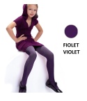 RAJSTOPY DZIECIĘCE AGATKA 116-122 FIOLET VIOLET DDR0002 , NOQ KNITTEX