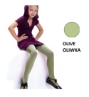 RAJSTOPY DZIECIĘCE AGATKA 116-122 OLIVE OLIWKA DDR0002 , NOQ KNITTEX