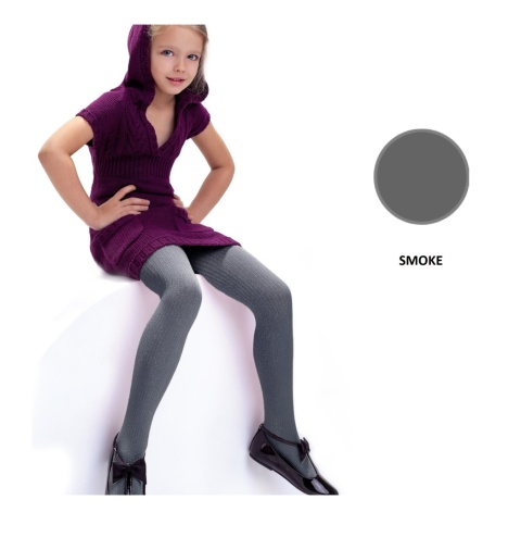 RAJSTOPY DZIECIĘCE AGATKA122-128 SMOKE DDR0002 , NOQ KNITTEX