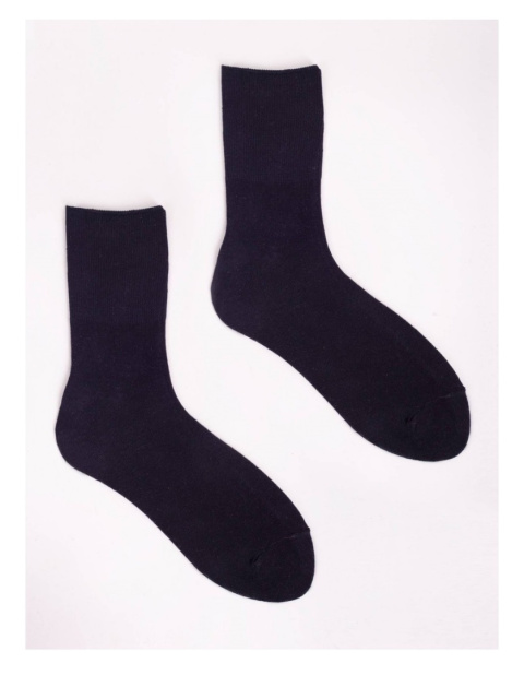 SKARPETY BAWEŁNNIANE BEZUCISKOWE CZARNE 39-42 , YOCLUB