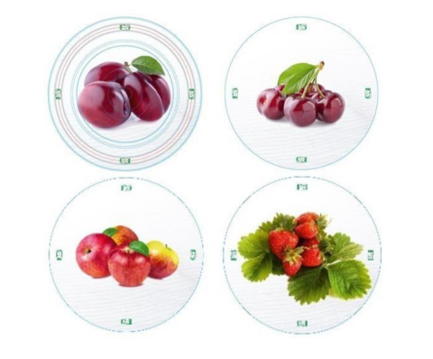 ZAKRĘTKI DO SŁOIKÓW FI 82 6 ZACZEPÓW OWOCE MX-2 W-28 KOMPLET 10 sztuk