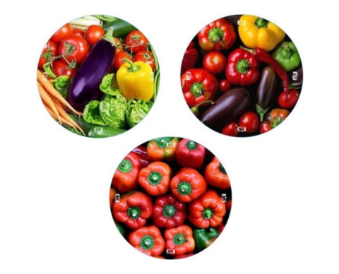 ZAKRĘTKI DO SŁOIKÓW FI 82 6 ZACZEPÓW WARZYWA MIX W-32 KOMPLET 10 sztuk