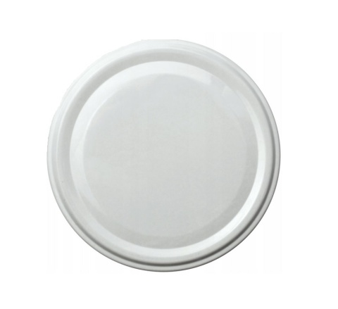 Zakrętka / Zakrywka FI 110/8 Emalia Biała a'280