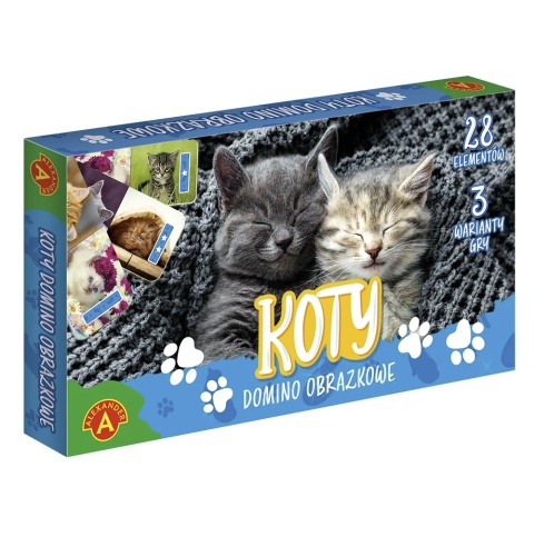GRA DOMINO OBRAZKOWE - KOTY , ALEXANDER