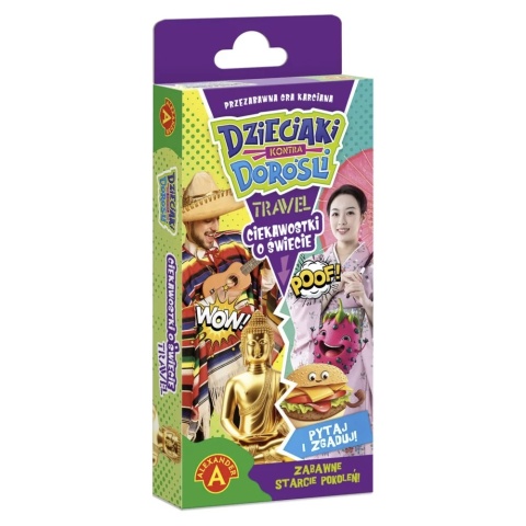 GRA DZIECIAKI KONTRA DOROŚLI - CIEKAWOSTKI O ŚWIECIE TRAVEL , ALEXANDER
