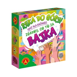 GRA PLANSZOWA QUIZ RĘKA DO GÓRY! ZGADNIJ CO TO ZA BAJKA , ALEXANDER